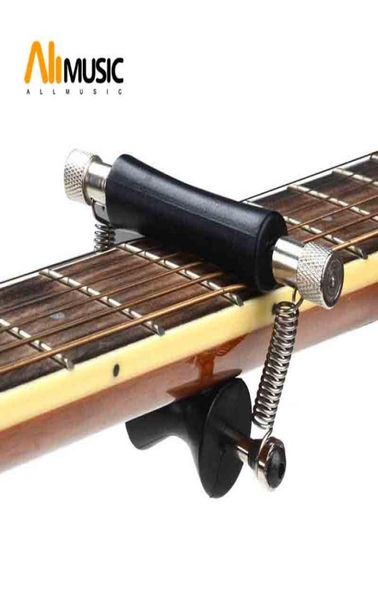 

rolling guitar capo greg bennett design glider capo slides up and down quick silver9985852