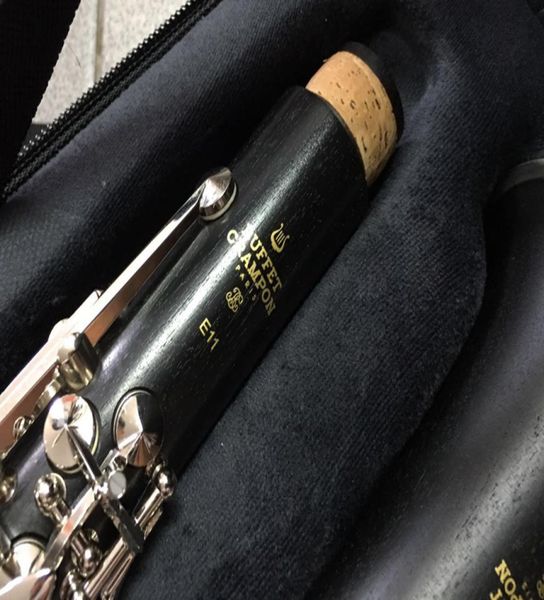

buffet crampon paris e11 bb clarinet bakelite 17 keys b flat musical instrument with case mouthpiece accessories5188475