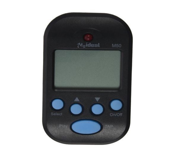 

meideal abs mini electronic metronome with 1 button battery 118cm 78cm 25cm white7159918