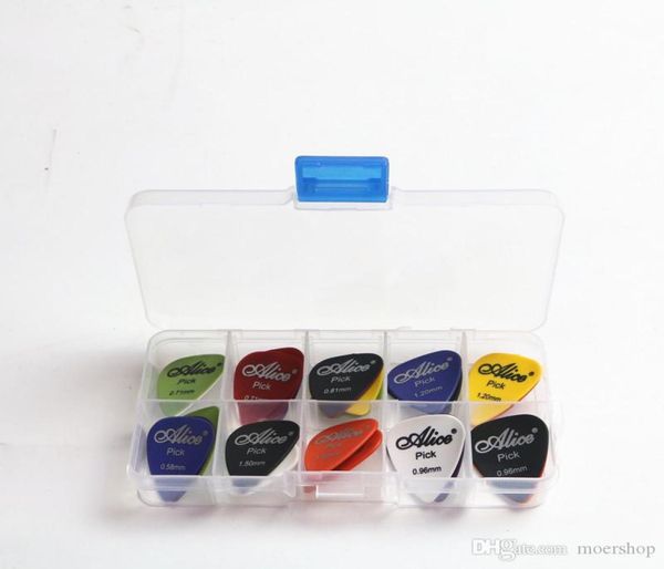 

alice guitar picks 1 box case acoustic electric bass pic plectrum mediator musical instrument thickness mix 058153521650