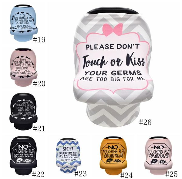 

baby canopy car seat cover 26styles ins floral stretchy cotton baby nursing cover feeding stroller cover infant scarf blanket gga33181694