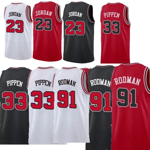 

men basketball jersey 6 alex caruso derrick 1 rose 11 demar derozan 9 vucevic mens 23 michael dennis 91 rodman scottie 33 pippen 2 lonzo bal, Black;red