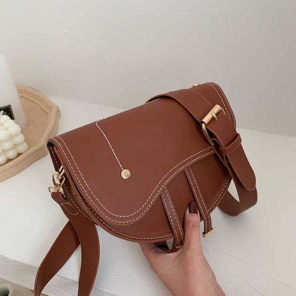 

small shoulder bag for women popular new fashion network red cross shoulder bag for women one shoulder saddle bag