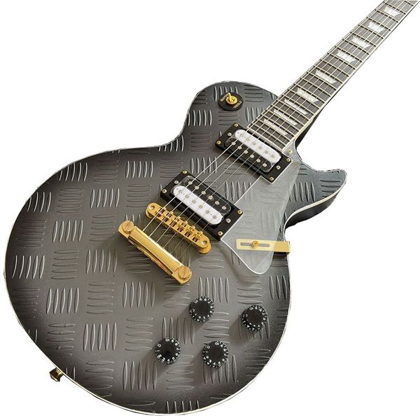 

factory customization new black matte electric guitar rosewood fingerboard
