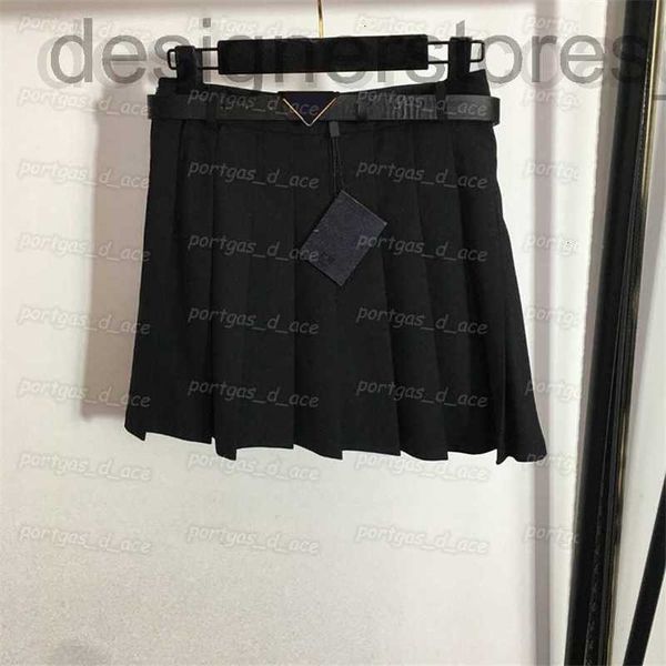 

plus size dresses designer college style women dress gray black short pleated skirt with lining 29us qjao