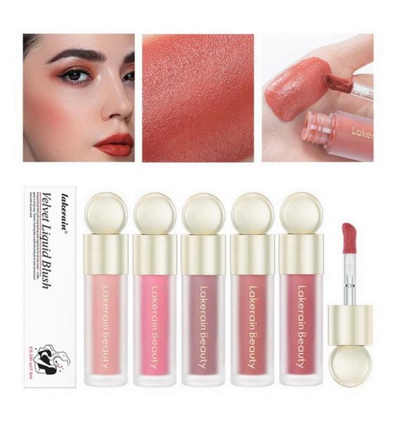 

lakerain beauty liquid blush makeup rouge a level moisturizing longlasting natural easy to wear waterproof make up blusher gloss2123688
