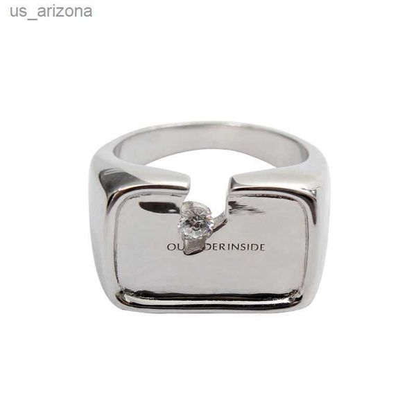 

unique design notch set crushed zircon rings for men creative fashion rings jewelry gifts l230620, Silver