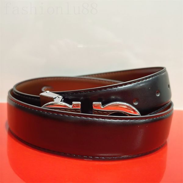 

solid black mens belt leather designer belts smooth popular nice gifts ceinture homme size optional plated silver metal buckle luxury belts, Black;brown