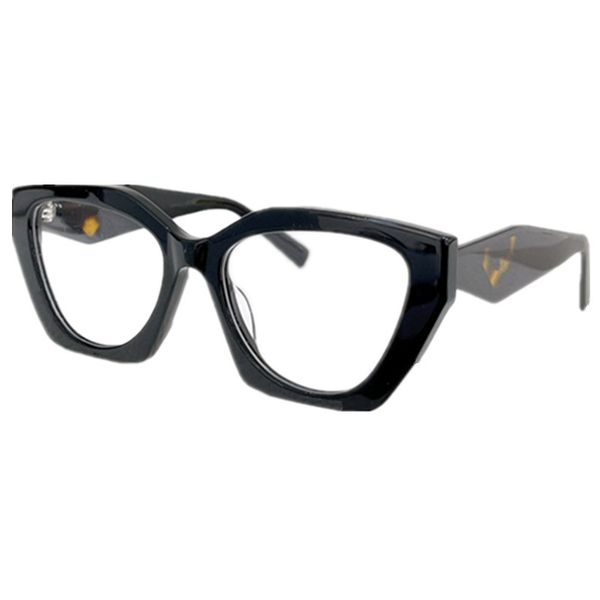 

2023 model irregular butterfly cateye frame52-19-140 lightweight acetateturquoise legs for antiblue glasses goggles fullset design case, Black