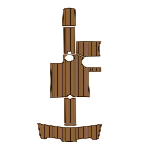 

2006-2010 mastercraft x30 swim step cockpit version 3 pad boat eva teak floor backing self adhesive seadek gatorstep style pads