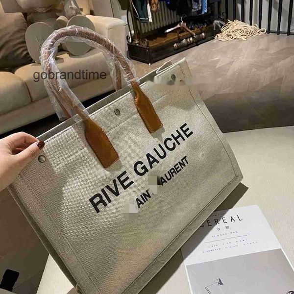 

48-35 outlet gauche cowhide hands yssbags bag resistant shopping designer canvas rive dirt with dustproof travel capacity abrasio rdy8