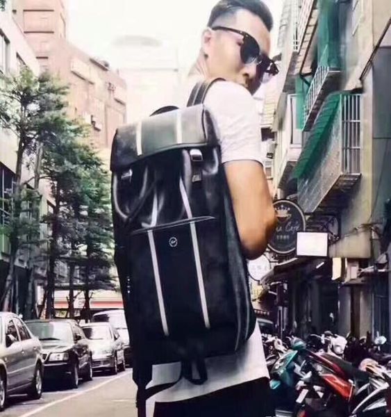 

2018 luxury fragment designe travel bag man black backpack shoulder casual zack bags book bag m43409 vitton1326856