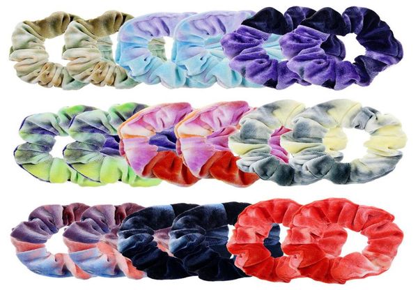 

colorful elastic hair bands ponytail holder scrunchies tie hair rubber band for girls headband lady hair accessories3354827, Slivery;white
