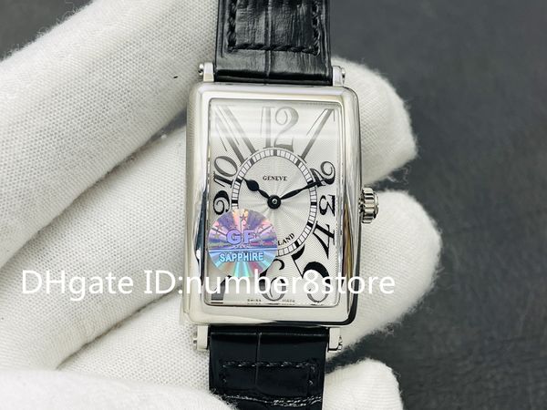 

gf new long island 952 luxury women watches swiss quartz movement ladies watch sapphire crystal rectangular 316l stainless steel woman desig, Slivery;brown