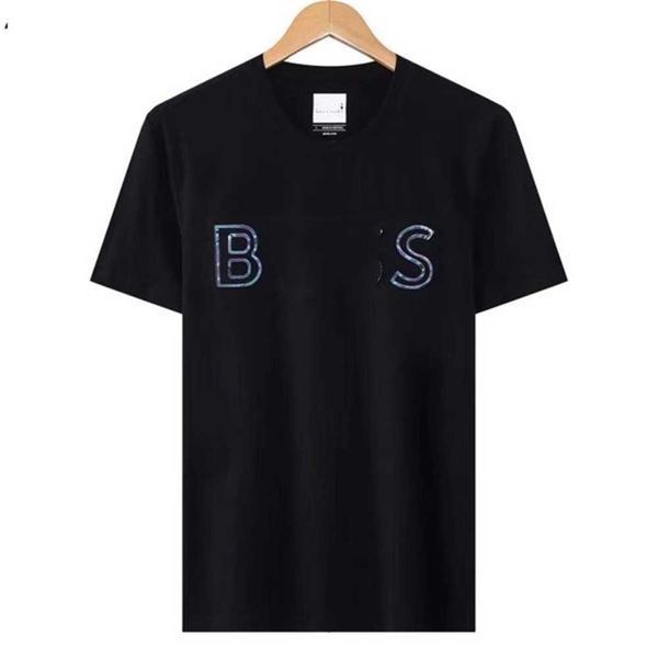 

bs designer summer mens t shirt for mens letter polos embroidery womens tshirts clothing short sleeved large green tees size 3xl breathable, White;black