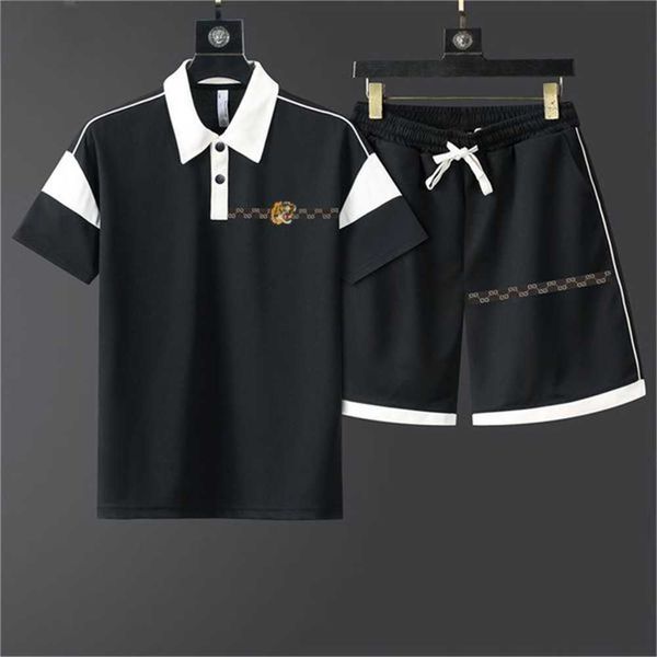 

men's beach designer tracksuit summer suit fashion t-shirt beach vacation shirt shorts suit men's luxury suit tracksuit -3xl fe28, Gray