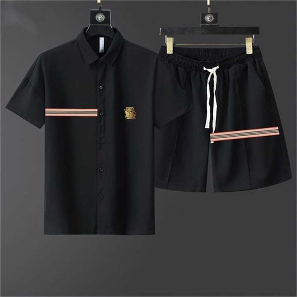 

men's beach designer tracksuit summer suit fashion t-shirt beach vacation shirt shorts suit men's luxury suit tracksuit -3xl fe6, Gray