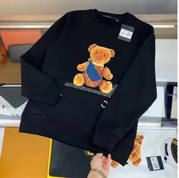 

designer kids streetwear hoodies boys girls sweatshirts fashion alphabet print printed pullover baby children casual clothing black white a