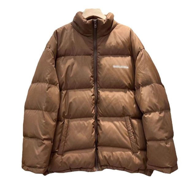 

men's designer jackets winter cotton women's parka coats fashion outdoor windbreakers couples thickened warm coats, Black;brown