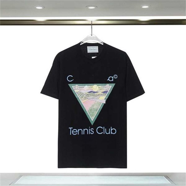 

men designer t shirt fashion embroidered neck cotton high street mens trendsetters tshirt luxury casual sport tennis club clothes asian size, White;black