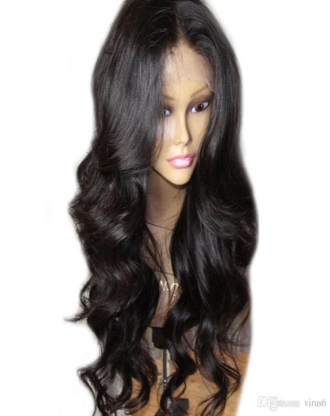 

full lace human hair wigs with baby 100 human pre plucked brazilian for black women remy lace wig8427754