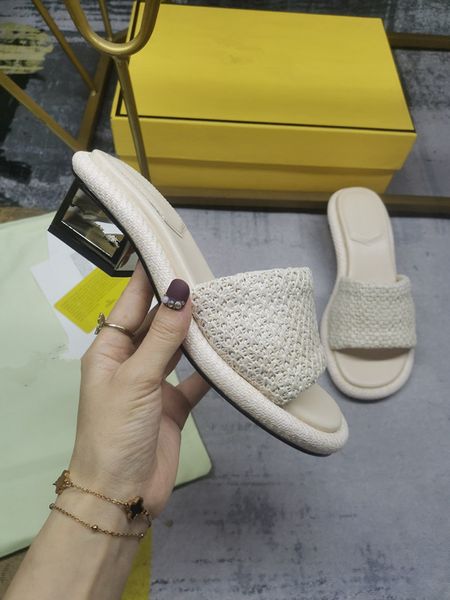 

designer womens slide sandal interlocking platform sandals canvas mens slippers summer beach rubber slider sandals 0702, Black