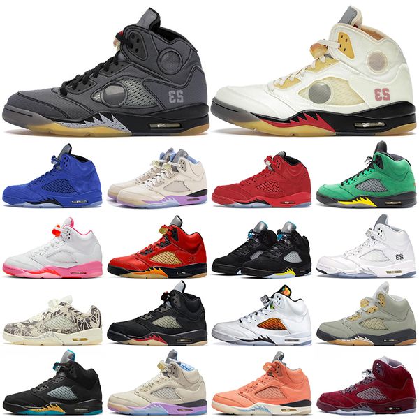 

5s mens basketball shoes jumpman 5 sail black mraging lucky green bluebird racer blue jade horizon easter green bean se oregon sports traine