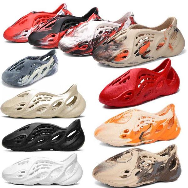 

2022 men fashion designer slippers woman slide vermillion mineral blue onyx stone sage pure sandals slipper women ochre runner bone resin de, Black