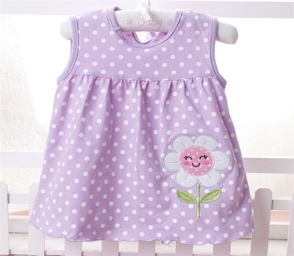 

2018 new infant kids girls child aline dress sleeveless floral printed a variety of styles random delivery 150 z27088380, Red;yellow