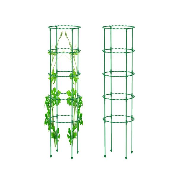 

dresses plants climbing trellis shelf flower tomato support rack 25/40/55/70/85 cm garden bonsai protection vine climbing pile stander, White;black