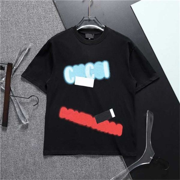 

2023 mens tees women t shirts new style designer t-shirts cottons man s casual shirt luxurys tshirts clothing street shorts sleeve clothes, White;black