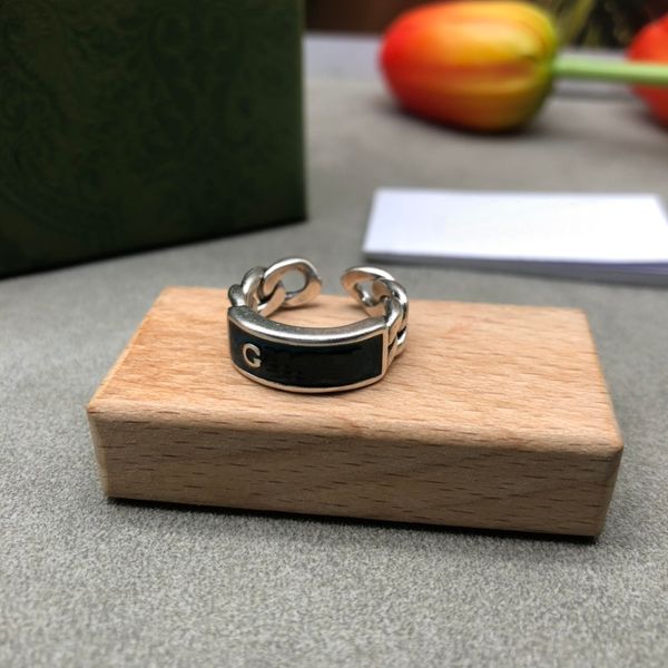 

designer branded jewelry rings womens gold silver plated copper finger adjustable ring women love charms wedding supplies luxury accessories