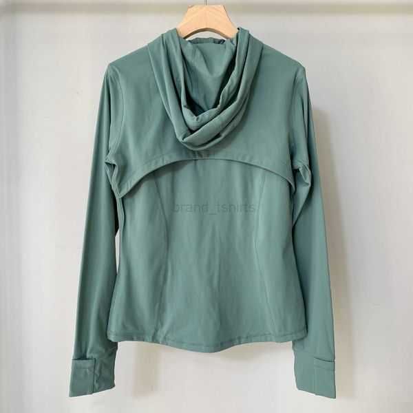 

yoga attire wear jackets hoodies sweatshirts lulumens women designers sports jacket coats fitness hoodys scubas cing long clothes tracksuit, Gray