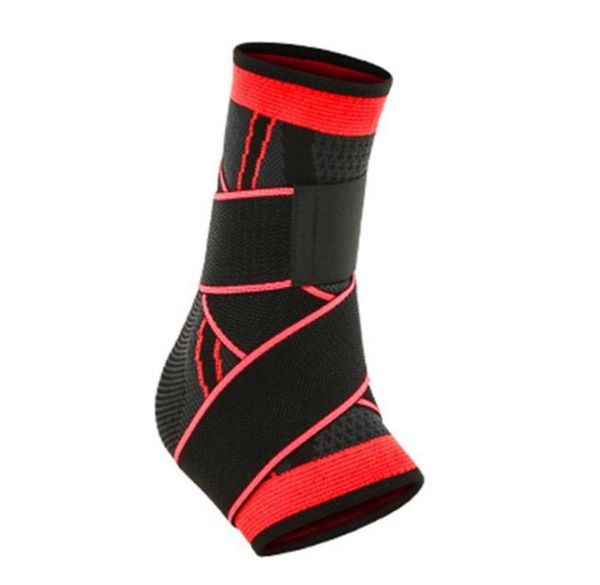 

pressurizable bandage ankle support protect foot basketball soccer badminton anti sprain ankle guard warm brace4427772, Blue;black