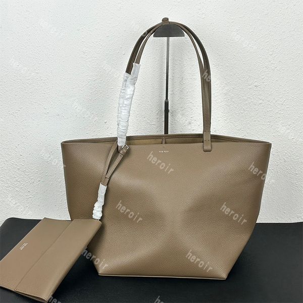 

the row bag handle park tote bags luxury designer shoulder crossbody clutch handbag bucket summer bag grey genuine leather womens mens summe