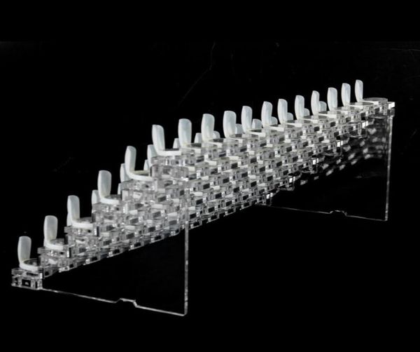 

72 50 tips nail polish gel color display chart base false nails tips showing card shelf clear white nail varnish colors showing 7447064