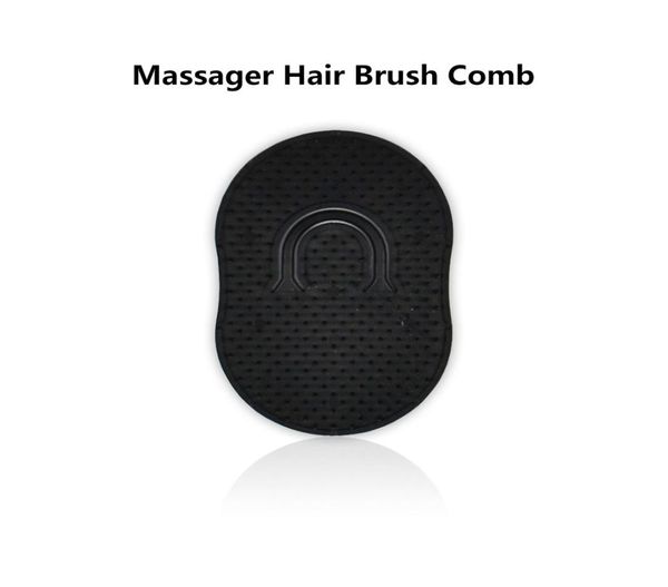 

soft palm shampoo comb pocket scalp black silicone massage hair brush3031379
