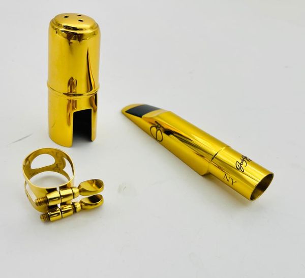 

new arrival jody jazz saxophone mouthpiece alto tenor soprano 5 6 7 8 9 gold plated sax accessories7192048