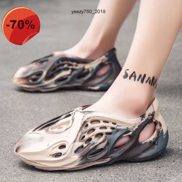 

designer slippers slides kanyse coconut cave shoes camouflage 700 anti slip soft bottom baotou sandals mens fashion sports 4h3r