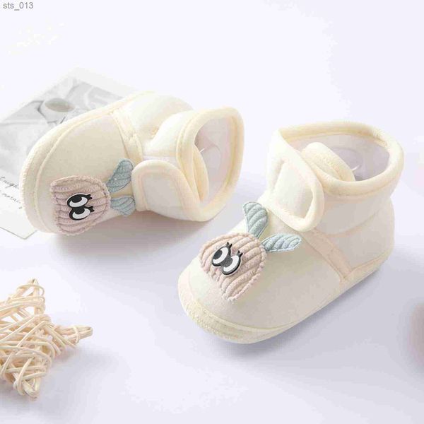 

autumn casual cartoon bear shoes infant baby girls boys sneaker newborn soft sole toddler cozy first walker 0-9m boots for baby l230518, Black