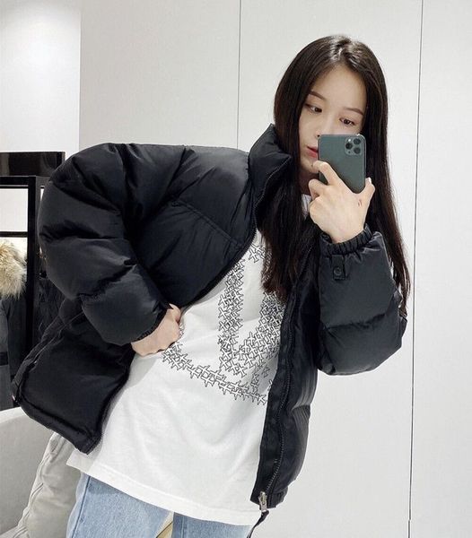 

mens designer down jacket north winter cotton womens jackets parka coat face outdoor windbreakers couple thick warm coats outwear multiple, Black