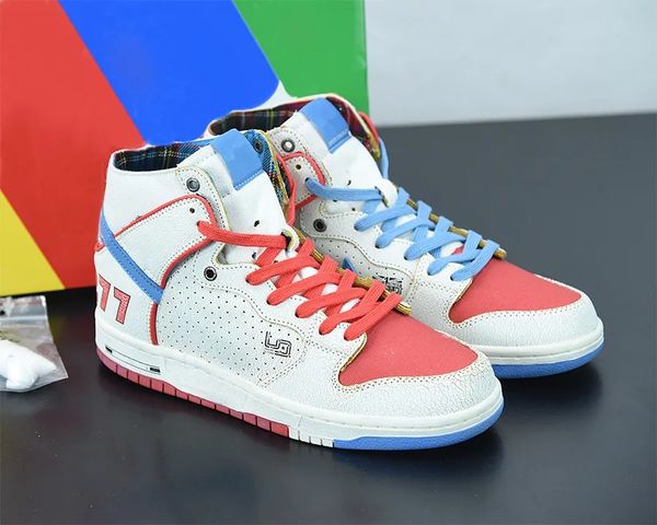 

vintage sb dnk shoes high ishod w basketball shoes magnus walker red blue white designer running shoes men women outdoor sports sneakers fas