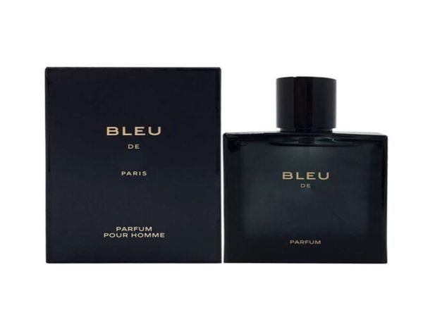 

100ml 34floz bleu de perfume fragrance edp spray good smell long lasting blue man cologne spray famous brand8334514