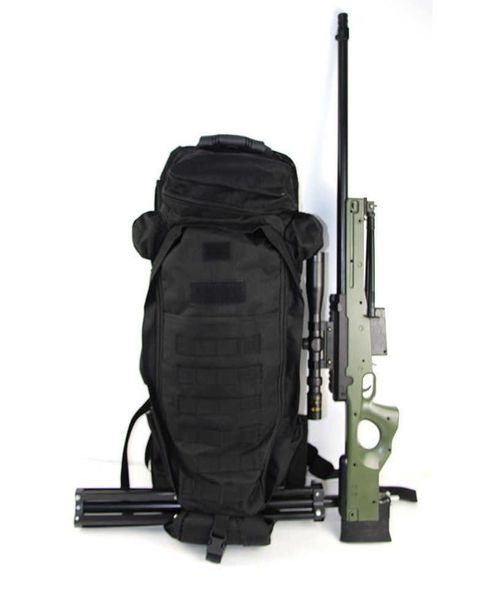 

60l military tactical backpack airsoft rifle bag waterproof rucksack outdoor travel trekking climbing camping assault knapsack q075040801