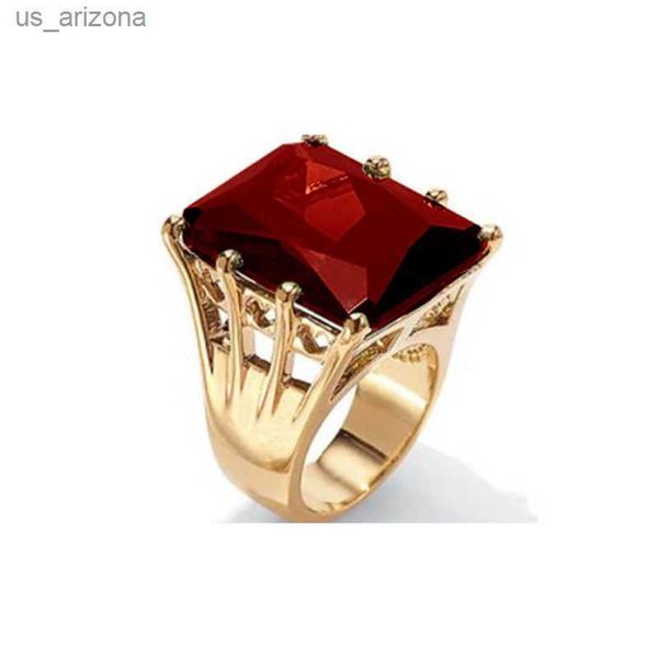 

ladies green emerald rings romantic classic rings valentine's day gifts fashion temperament red gems jewelry l230620, Silver