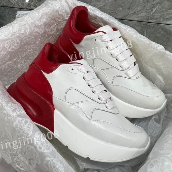 

new luxury designer sneaker trainer casual shoes calfskin leather white letter platform fashion low sneakers size 35-46 xsd230425, Black