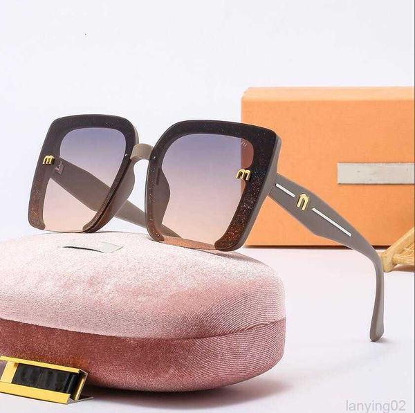 

new miu luxury sunglasses street sminimalist classic sunglasses protection glasses retro women's glasses beach sunglass ladies miu, White;black