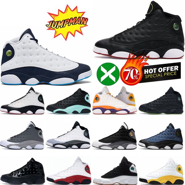 

13 jumpman 13s basketball shoes men women university brave blue navy red flint court purple obsidian del sol lakers mens trainers outdoor sp
