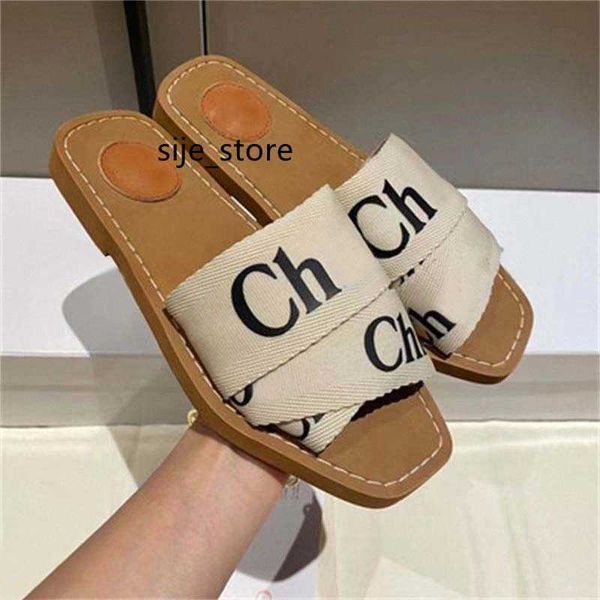 

slippers designer women sliders slides sandals woody flat mule the maison's o signature adorns the inner sole the easy slip-on design m, Black