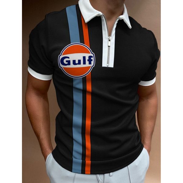 

men's polos est summer men's clothing short sleeve social polo shirts for men famous brands t shirt gulf luxury breathable golf bl, White;black